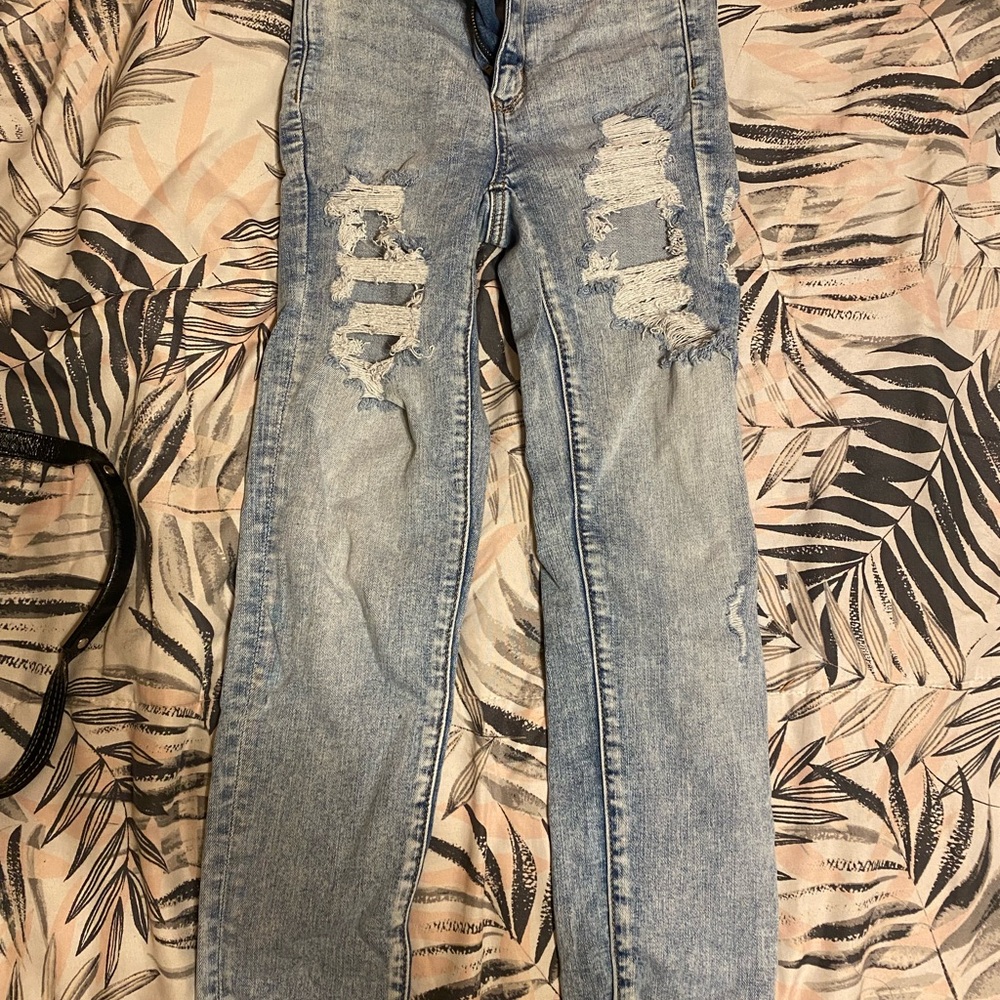 American Eagle Outfitters Light Blue Denim
